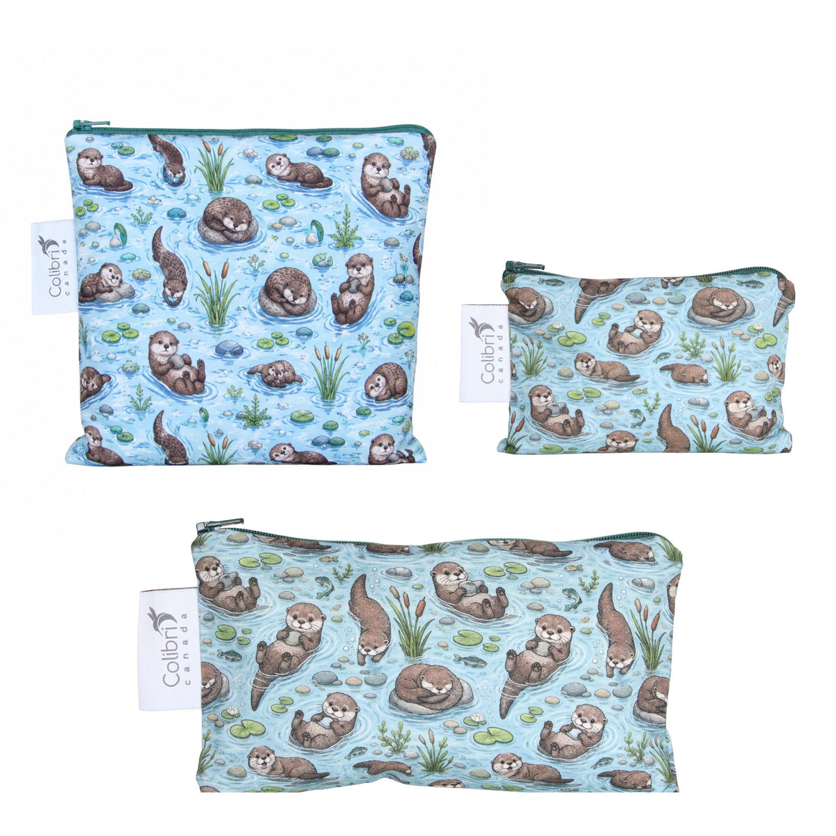 Otterly Adorable Snack Bag Set