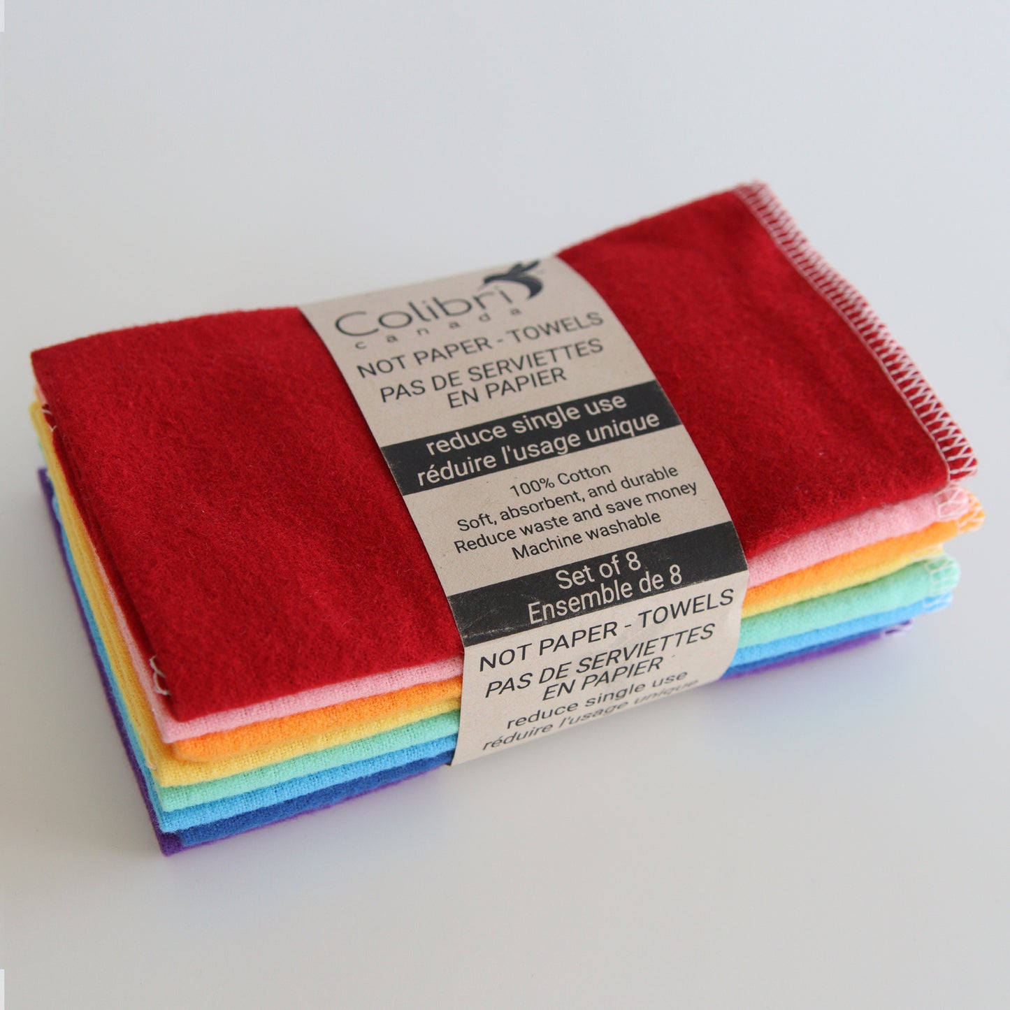 Not Paper - Towels: Rainbows