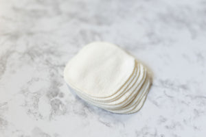Bamboo/Organic Fleece Facial Rounds Set of 10