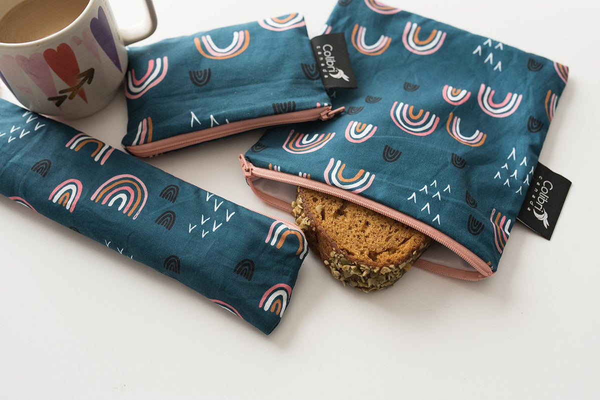 Rainbows Reusable Snack Bag - Small